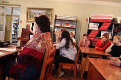 В библиотеке поселка Горный прошло мероприятие для обучающихся лицея