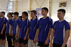 Соревнования по волейболу прошли с азартом