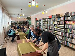 Более 30 тыс заготовок для плетения сетей изготовили жители Рукополя и Петровского