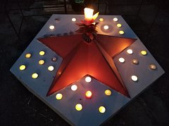 В акции "Свеча  Памяти" приняли участие работники СДК с. Толстовка 