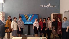 В МОУ «СОШ п.Петровский» прошел районный семинар учителей 