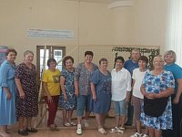 Краснопартизанские мастерицы организовали мастер-класс по изготовлению масксетей и чебурашек-талисманов