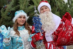 По улицам Горного прошлось Шествие  героев новогодних праздников
