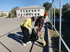 Прошел очередной субботник 