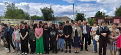 Педагоги и студенты Краснопартизанского лицея приняли участие в митинге, посвященном Дню памяти и скорби