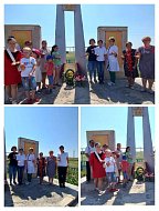 Фоторепортаж участия краснопартизанцев в акции #Свечапамяти