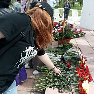 Педагоги и студенты Краснопартизанского лицея приняли участие в митинге, посвященном Дню памяти и скорби