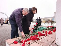 Краснопартизанцы почтили память павших защитников Отечества