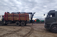 Волонтеры «За наших Краснопартизанский район» отправили на СВО крупногабаритные стройматериалы