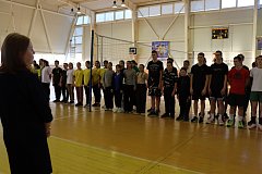 Соревнования по волейболу прошли с азартом