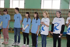 В лицее состоялись соревнования, которые посвятили предстоящим праздникам