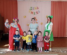 В детском саду №1 «Родничок» прошло развлечение посвященное «Дню смеха»