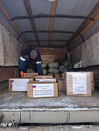 Организована очередная отправка гуманитарной помощи участникам СВО
