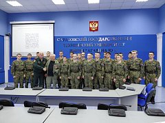Военкор НТВ встретился с молодежью Саратова