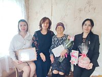 Долгожительница отметила 95-летний юбилей