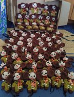 Талисман победы изготавливается руками участниц женского движения в Краснопартизанском районе