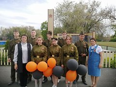  Парад у дома, организованный юными жителями села Сулак, посвящён 80-летию Великой Победы