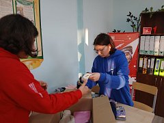 Студенты Краснопартизанского политехнического лицея приняли участие в акции «Волшебные варежки»