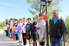 Автопробег в Краснопартизанском районе посвящен Великой Победе