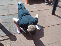 Ребята сдают нормативы ГТО