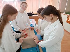 В школе поселка Горный прошла  акция "Лапа помощи"