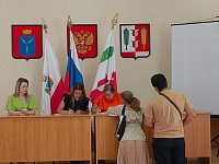В администрации района состоялась встреча с представителями филиала фонда «Защитники Отечества»