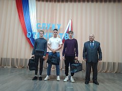 В Краснопартизанском районе прошел День призывника