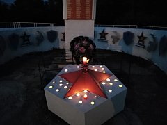 В акции "Свеча  Памяти" приняли участие работники СДК с. Толстовка 