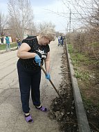 Санитарная очистка поселка Горный прошла успешно