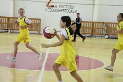 Победили горновские баскетболистки