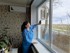 КЦСОН Краснопартизанского района участвует в акции помощи "Ветеран живет рядом"