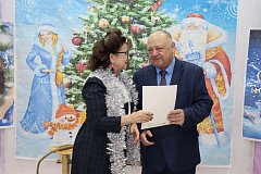 Краснопартизанцы дружно отметили Старый Новый год праздничным концертом