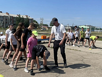 Спортивный праздник посвятили Дню России