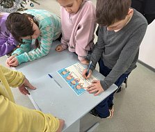 В ДК с.Большая Сакма прошла игровая программа для детей «Новогодняя тусовка»