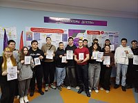 Студенты лицея организовали акцию против террора