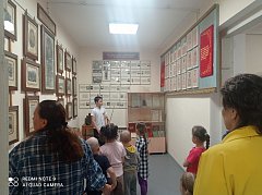 Малыши впервые побывали в музейной комнате