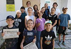 Дети летнего оздоровительного лагеря побывали в гостях у редакции 