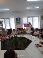 Для детей группы "Непоседы " была проведена викторина "Моя Россия"