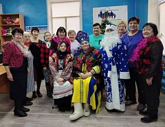 В центре соцобслуживания Краснопартизанского района прошло театрализованное представление  к Новому году