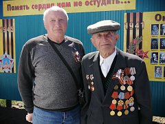 В Беленке открыт обелиск   «Воинам-победителям»  и Сквер Победы