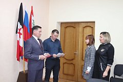 Семье Алексея Кристя, погибшего в ходе выполнения воинского долга, передан Орден Мужества