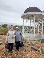 Туристы старшего поколения посетили парк  в городе Пугачев