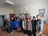 Школьники приняли участие в акции по сбору гумпомощи